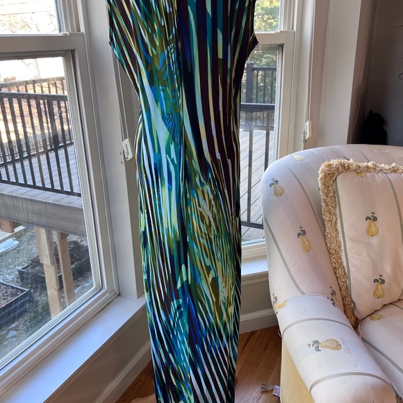 Signature by Robbie Bee Maxi Dress Size L - Picture 4 of 6